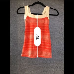 ADORABLE Lucy fitted tank top /built in bra! NWT